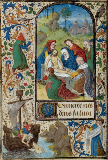 The Entombment by Lieven van Lathem